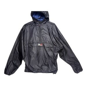 Ralph Lauren RLX Men's Large White Polo Sport Windbreaker Jacket Mens Size M